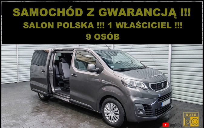 peugeot Peugeot Traveller cena 89999 przebieg: 90000, rok produkcji 2018 z Warta